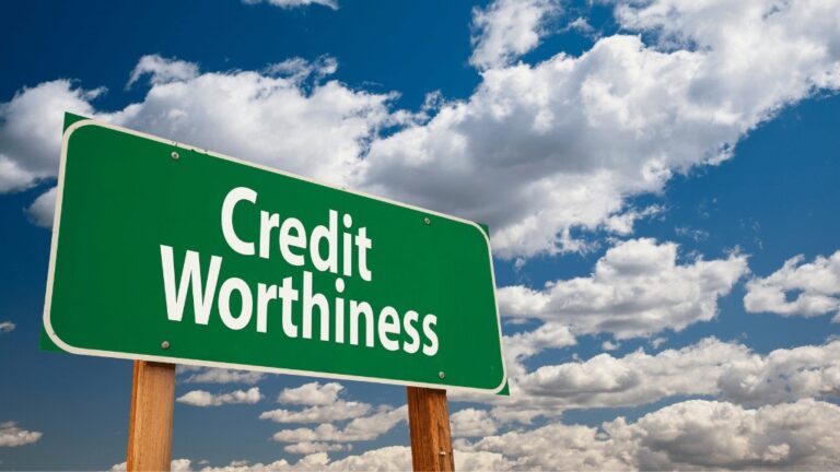 credit worthiness.